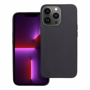 Matēts viedtālruņa apvalks IPHONE 13 Pro melns
