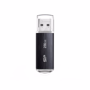 SILICON POWER Blaze B02 USB zibatmiņa 256 GB USB Type-A 3.2 Gen 1 (SP256GBUF3B02V1K) melna