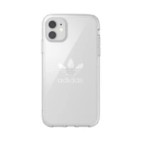 Adidas OR PC viedtālruņa apvalks Big Logo iPhone 11 - caurspīdīgs