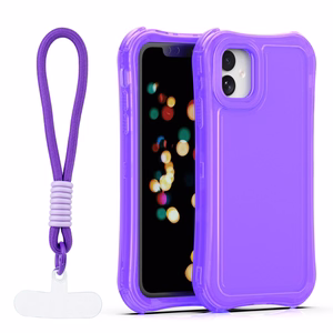 Safepop maciņš ar siksniņu priekš iPhone 11 violets