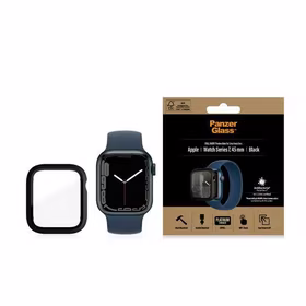 PanzerGlass Pulksteņa aizsargapvalks Apple Watch 7 45 mm - melns