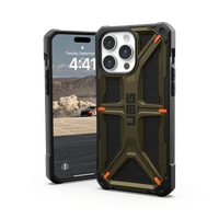 UAG Monarch viedtālruņa apvalks iPhone 15 Pro Max - zaļš kevlar