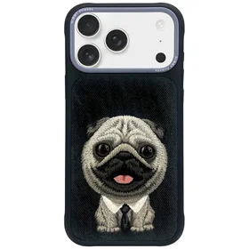 NIMMY viedtālruņa apvalks BIG EYED PET 2.0 Suns priekš IPHONE 17 Pro melns
