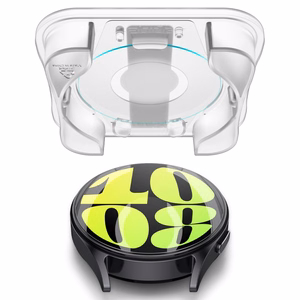 Spigen Glas.tR EZ Fit grūdināts stikls pulkstenim Samsung Galaxy Watch 7 (44 mm) - 2 gab.