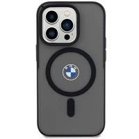 BMW IML Signature magnētiskais viedtālruņa apvalks iPhone 15 Pro - melns