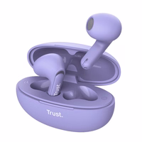 Trust Yavi - bezvadu Earbuds Bluetooth TWS with Charging maciņš & ENC (violets)