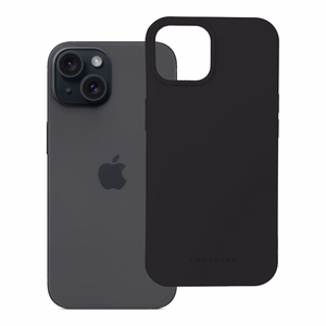 ROAR SPACE viedtālruņa apvalks iPhone 15, melns