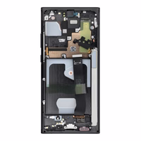 ServicePack LCD displejs SAMSUNG Note 20 Ultra 5G N986 / N985 GH82-31453A mistiski melns