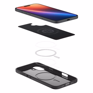 Spigen Thin Fit Magnētiskais viedtālruņa apvalks iPhone 16 Plus - melns