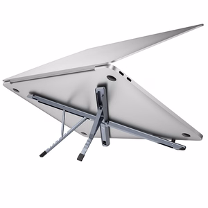 Foldable laptop stand Hoco HD9 metal gray