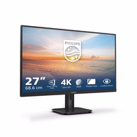 Philips 27E1N1800A/00 computer monitor 68.6 cm (27") 3840 x 2160 pixels 4K Ultra HD LED Black