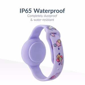 Beeep OneTag meklēšanas ierīce ar silikona aproci bērniem, Unicorn, Apple Find My / Android