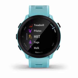 Garmin Forerunner 55 – GPS viedpulkstenis, MIP, 42 mm, pelēks