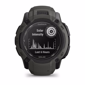 Garmin Instinct 2X Solar digitālais GPS viedpulkstenis, 2,79 cm (1,1"), MIP, 50 mm, 176 × 176 pikseļi, skārienekrāns, grafīta krāsa, satelīta GPS