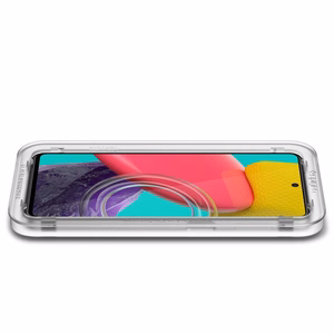 Spigen ALM Glass FC закалённое стекло для Samsung Galaxy M53 5G - чёрный