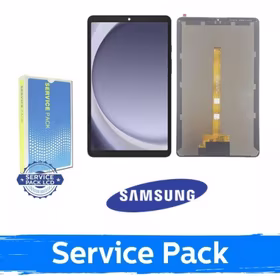 LCD displejs saderīgs ar Samsung X110 / X115 Tab A9 8.7'' melns (Service Pack)
