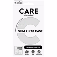 CARE by PanzerGlass Modes X-Ray viedtālruņa apvalks Samsung Galaxy S25 - Caurspīdīgs