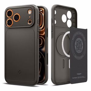 Spigen Thin Fit Magnētiskais viedtālruņa apvalks iPhone 17 Pro Max - pelēks