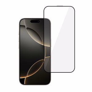 Tel Protect Full Glue 6D rūdīts stikls Iphone 16 Pro Max melns - 10 komplekts