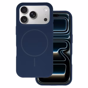 Magsafe Slim Silicone for Iphone 16 Pro navy