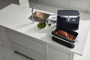 Ninja Foodi FlexDrawer AF500EU – divu zonu karstā gaisa friteris, 2470 W, 10.4 l, melns