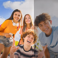 Yaber L2s LCD FullHD 1080p Multimedia Projector with JBL Speakers - Balts