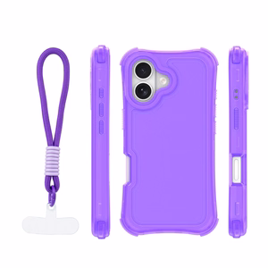 Safepop maciņš ar siksniņu priekš iPhone 17 6,3" violets