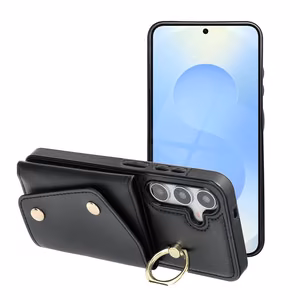 Maciņš WONDER Samsung S25 EDGE melns
