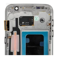 FixCell displejs LCD SAMSUNG S7 ar rāmi zelta (refurb)