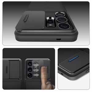 Spigen Optik Armor maciņš priekš Samsung Galaxy S26 Ultra melns