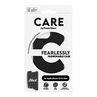 CARE by PanzerGlass stilīgs viedtālruņa apvalks iPhone 15 Pro Max - melns