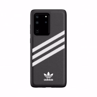 Adidas OR veidots PU apvalks Samsung Galaxy S20 Ultra - melns un balts