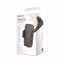 Forever induktīvais 10W auto turētājs U-17 melns