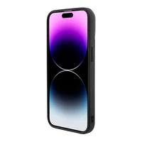 Guess GCube Stripes Magnētiskais viedtālruņa apvalks iPhone 15 Pro Max - melns