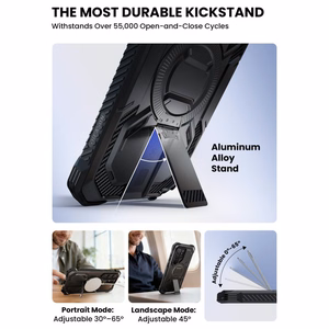 Supcase iBlason ArmorBox Clip Mag MagSafe Maciņš for Samsung Galaxy S26 Ultra - melns