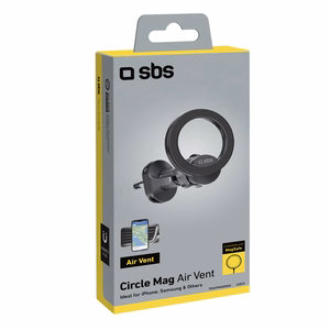 SBS TESUPMAGRING viedtālruņa turētājs, saderīgs ar MagSafe - melns