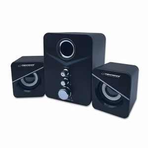 Акустическая система Esperanza EP153 USB 2.1 6 Вт чёрный