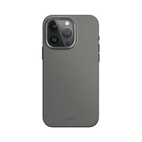 Uniq Lyden DS iPhone 15 Pro Max 6.7" Magnētiskais uzlādes apvalks pelēka-melna/oglekļa pelēka-melna