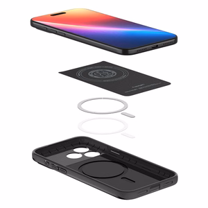Spigen Thin Fit Magnētiskais viedtālruņa apvalks iPhone 17 Pro - melns