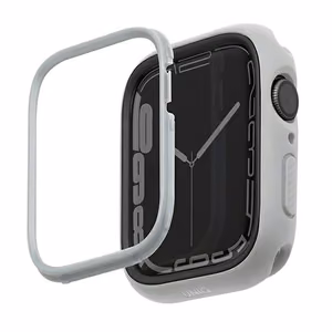 Uniq Moduo viedtālruņa apvalks Apple Watch 4/5/6/7/8/SE/SE2 40/41mm - krīta pelēks