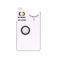Aizsargstikls objektīvam Tel Protect 3D Lens Aramid Series viedtālrunim iPhone 17 Air caurspīdīgs