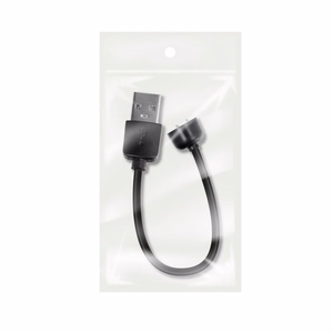 Kabelis (m) USB A uzlādei XIAOMI Mi Band 5 / Mi Band 6 0,15 m - melns