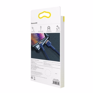 Baseus Cafule Lightning kabelis 1.5A 2m (zelta + tumši zils)