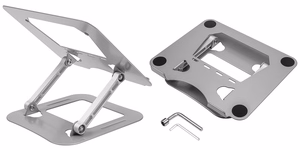 Foldable Steel Laptop / Tablet Stand HISMART, Adjustable
