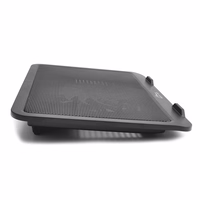 Laptop cooling pad MEDIA-TECH SILENT COOLING PAD MT2660 melns