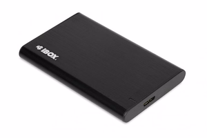 iBox HD-05 HDD/SSD enclosure melns 2.5"