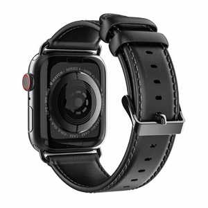 Siksniņa Dux Ducis Business Series Apple Watch 38/40/41mm Black
