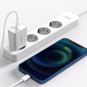Baseus Speed Mini Quick Charger, USB-C, PD, 3A, 20W (white)