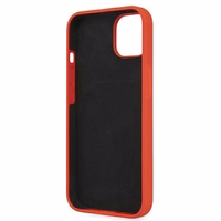 Ferrari FESSIHCP13SRE iPhone 13 mini 5.4" ciets silikona viedtālruņa apvalks sarkans/sarkans