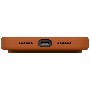Uniq Lino чехол iPhone 17 Pro Max Magclick зарядка - оранжевый